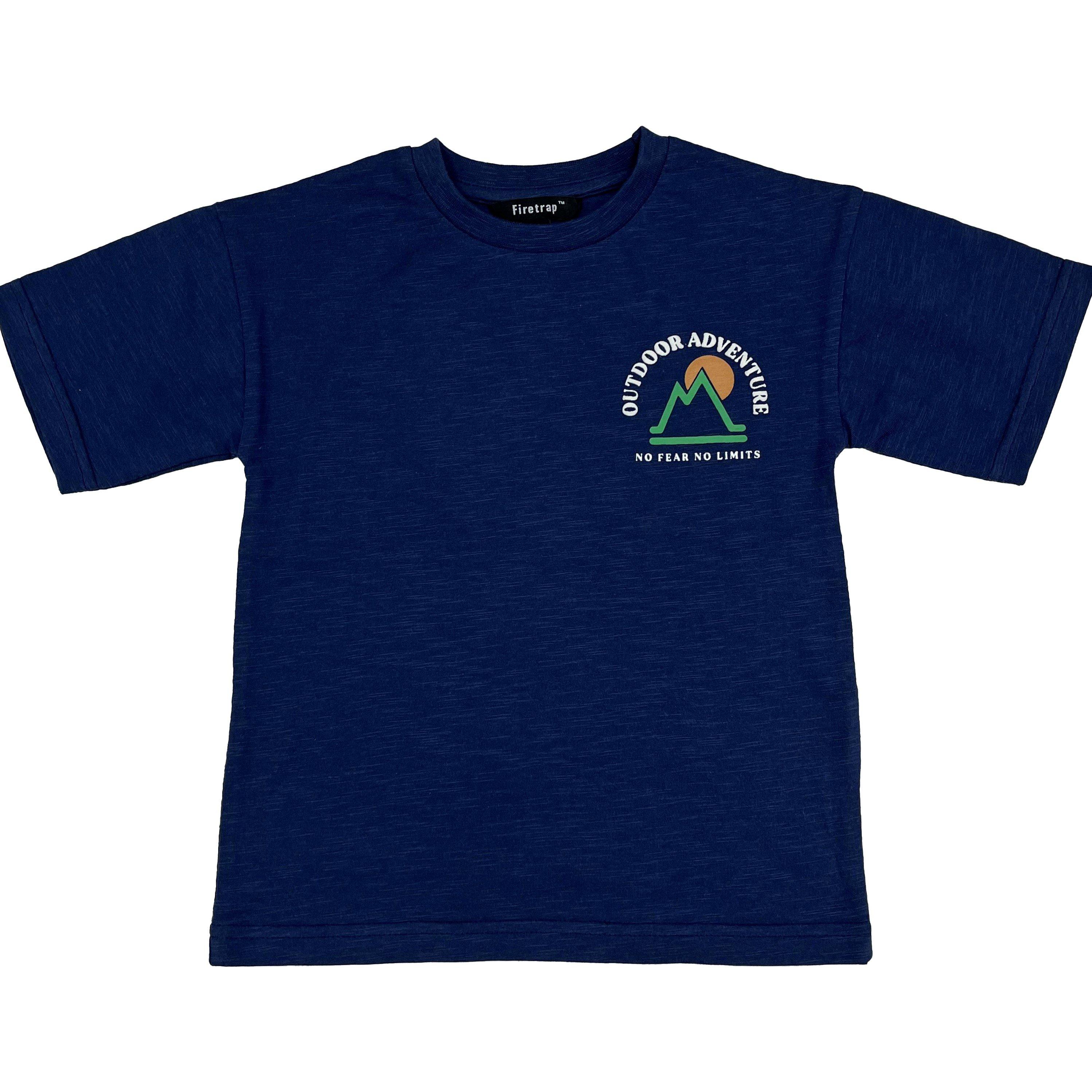 Navy/Multi - Firetrap - 2-Pack T-Shirt Infants - 2