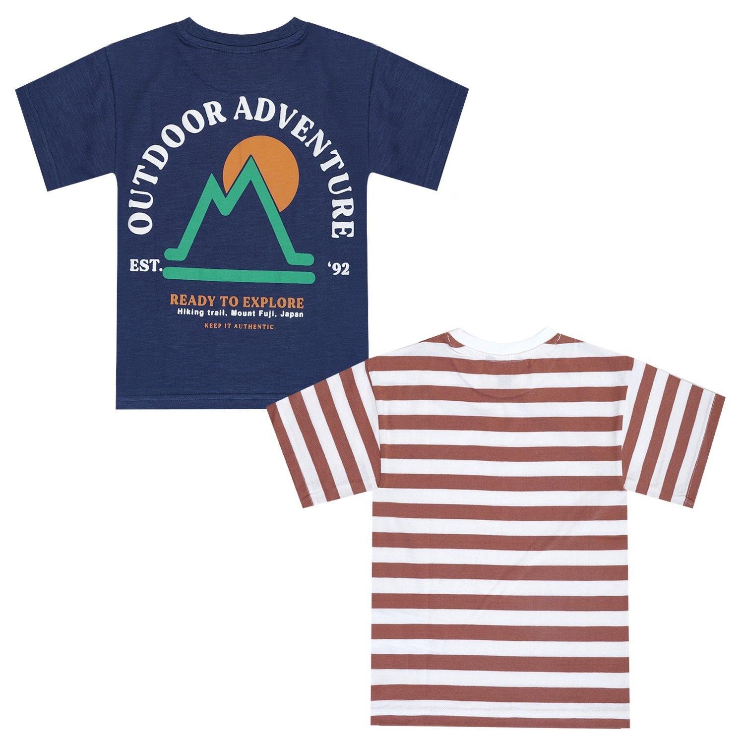 Navy/Multi - Firetrap - 2-Pack T-Shirt Infants - 7