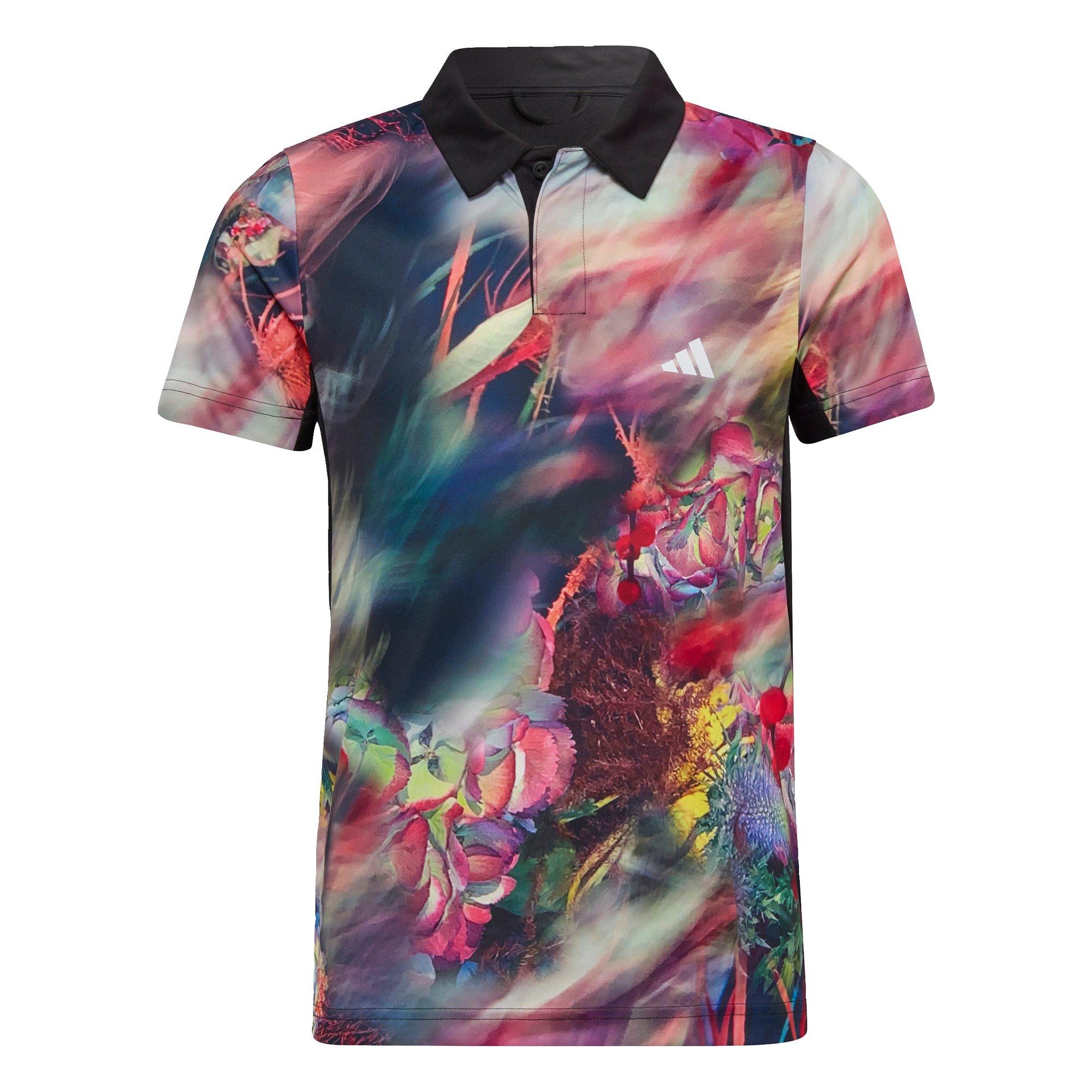 Multicolor / Bl - adidas - Melbourne Tennis Polo Shirt Kids - 1