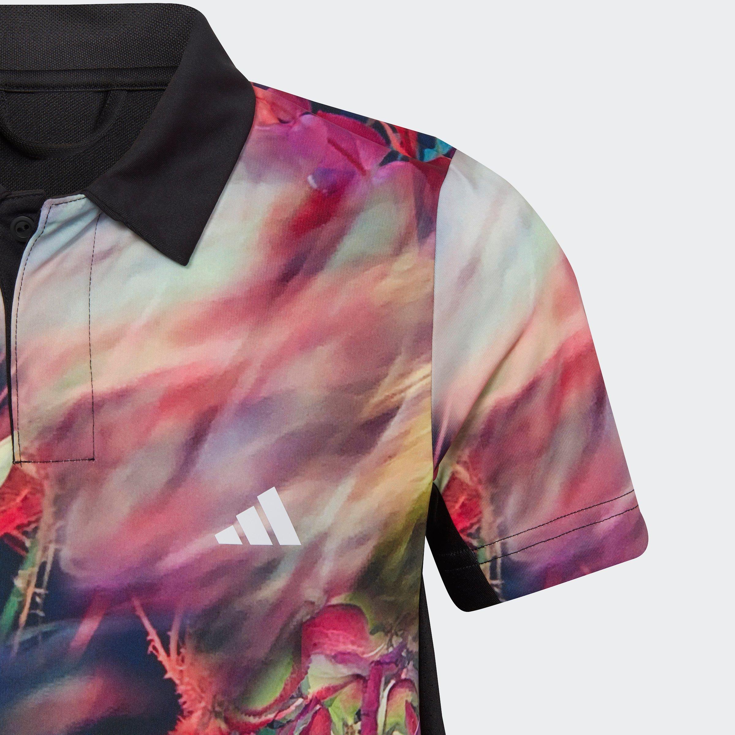 Multicolor / Bl - adidas - Tennis Polo Shirt Kids - 2