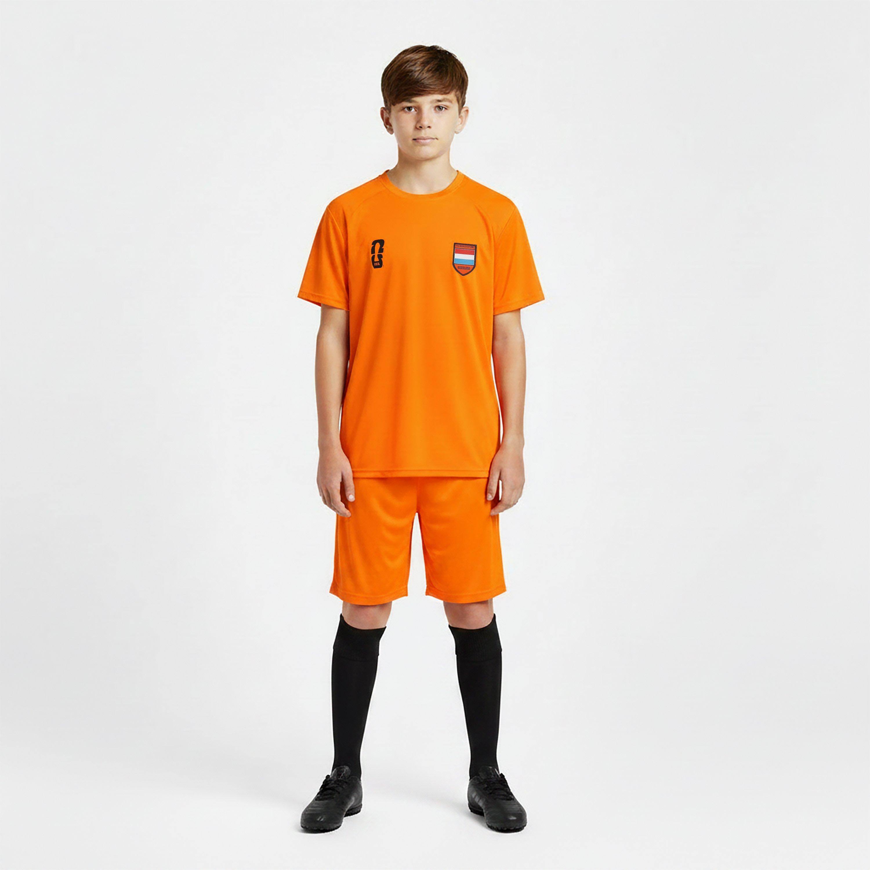 Orange - FIFA - Kids Netherlands FIFA World Cup 2026™ Short Sleeve T-Shirt - 3