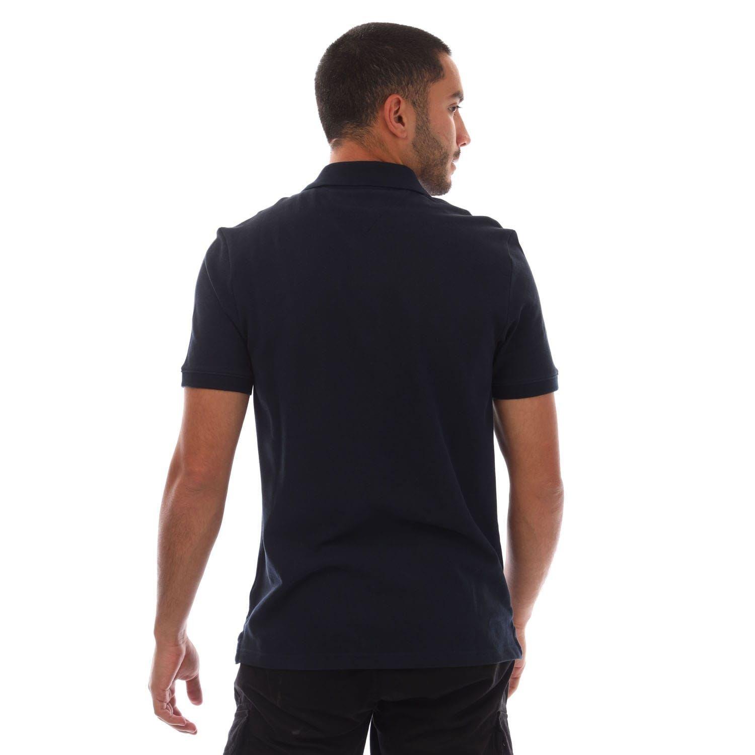 Navy - Tommy Jeans - Casual Polo Shirt - 3