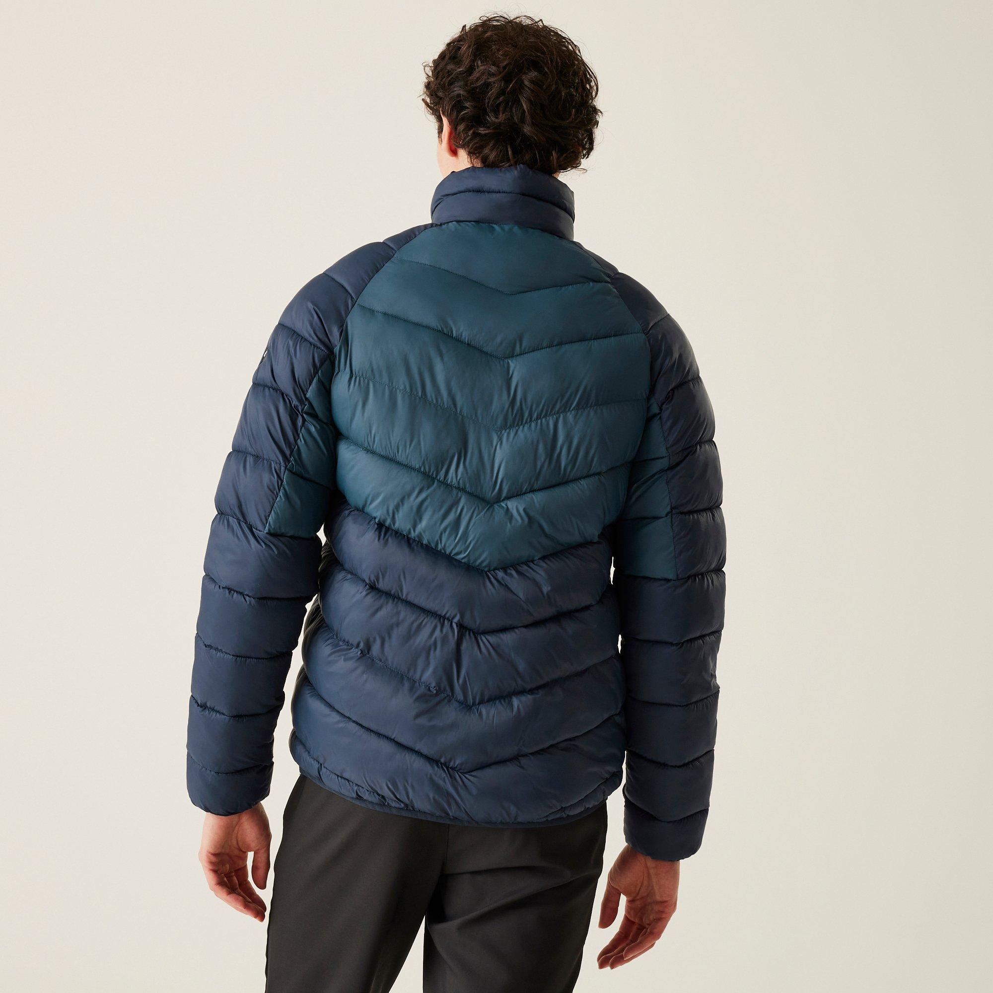 Mnlgtden/Nvy - Regatta - Men's Dalent Water-Resistant Thermal Quilted Jacket - 2