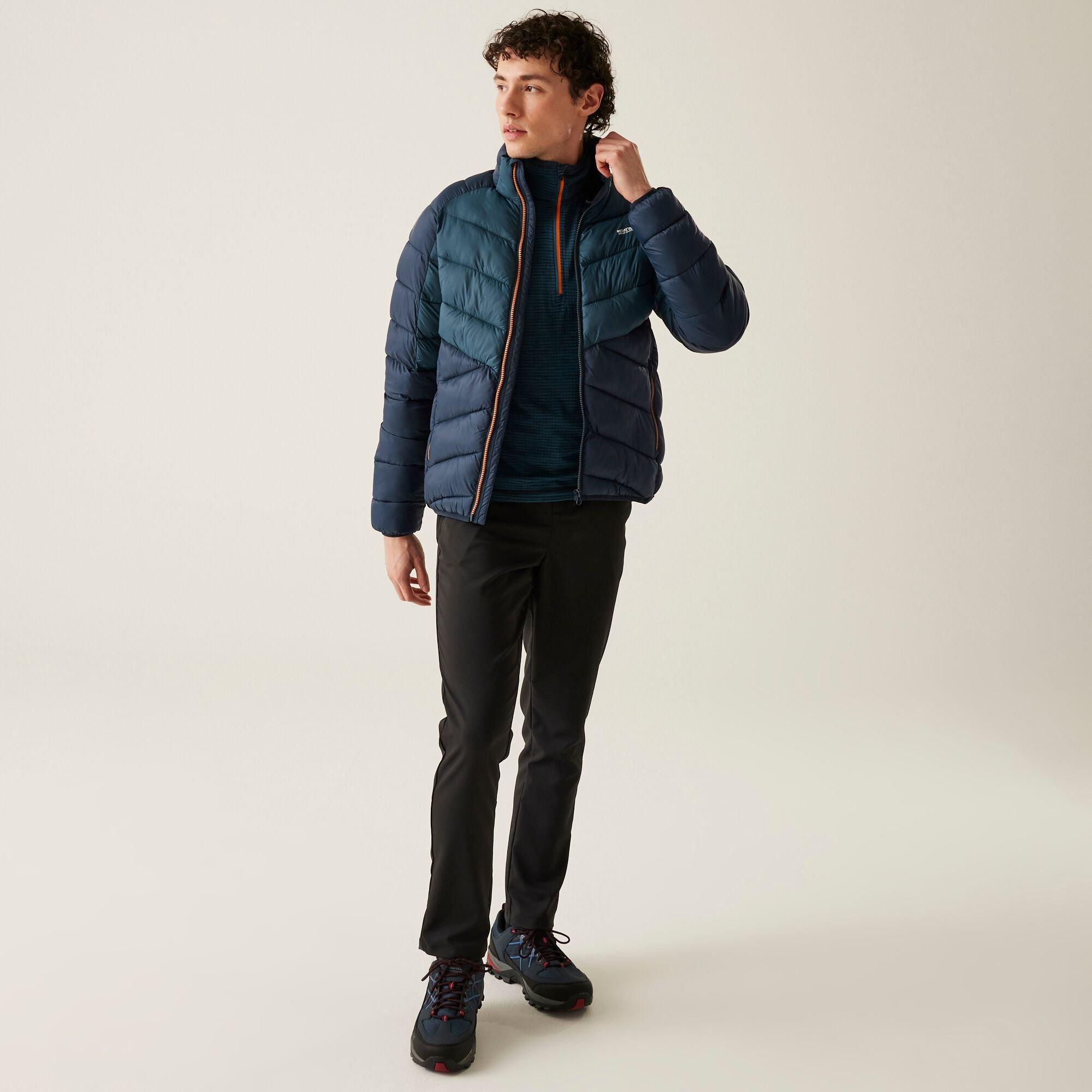 Mnlgtden/Nvy - Regatta - Men's Dalent Water-Resistant Thermal Quilted Jacket - 6