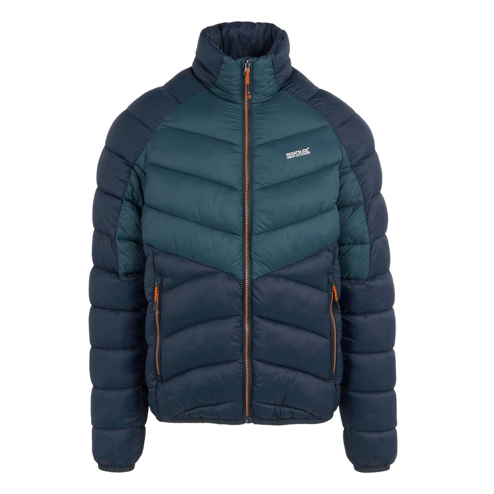 Mnlgtden/Nvy - Regatta - Men's Dalent Water-Resistant Thermal Quilted Jacket - 7