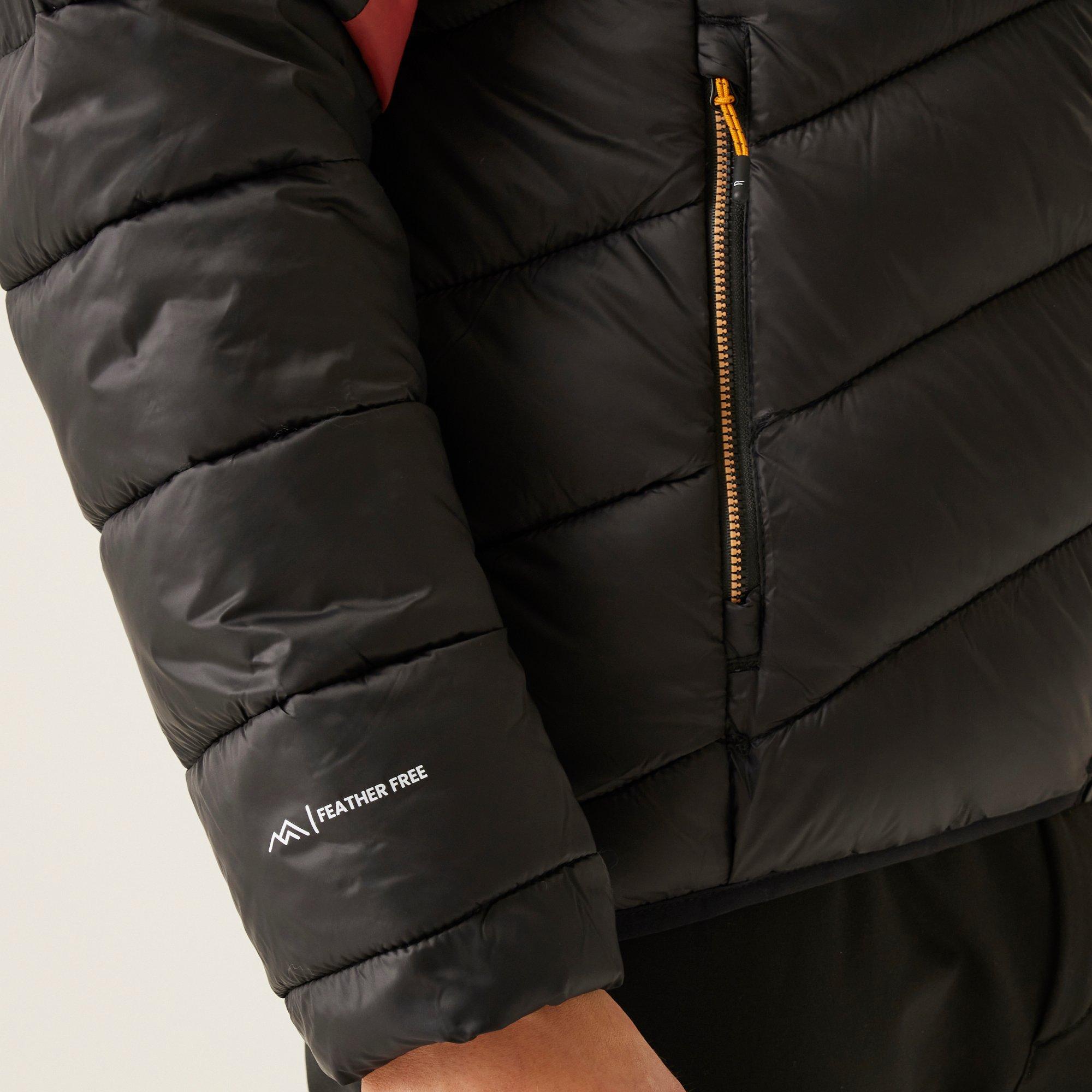 Redochre/Blk - Regatta - Men's Dalent Water-Resistant Thermal Quilted Jacket - 6