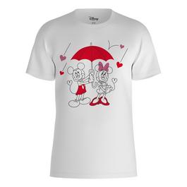 Character Disney Minnie And Mickey Umbrella T-Shirt