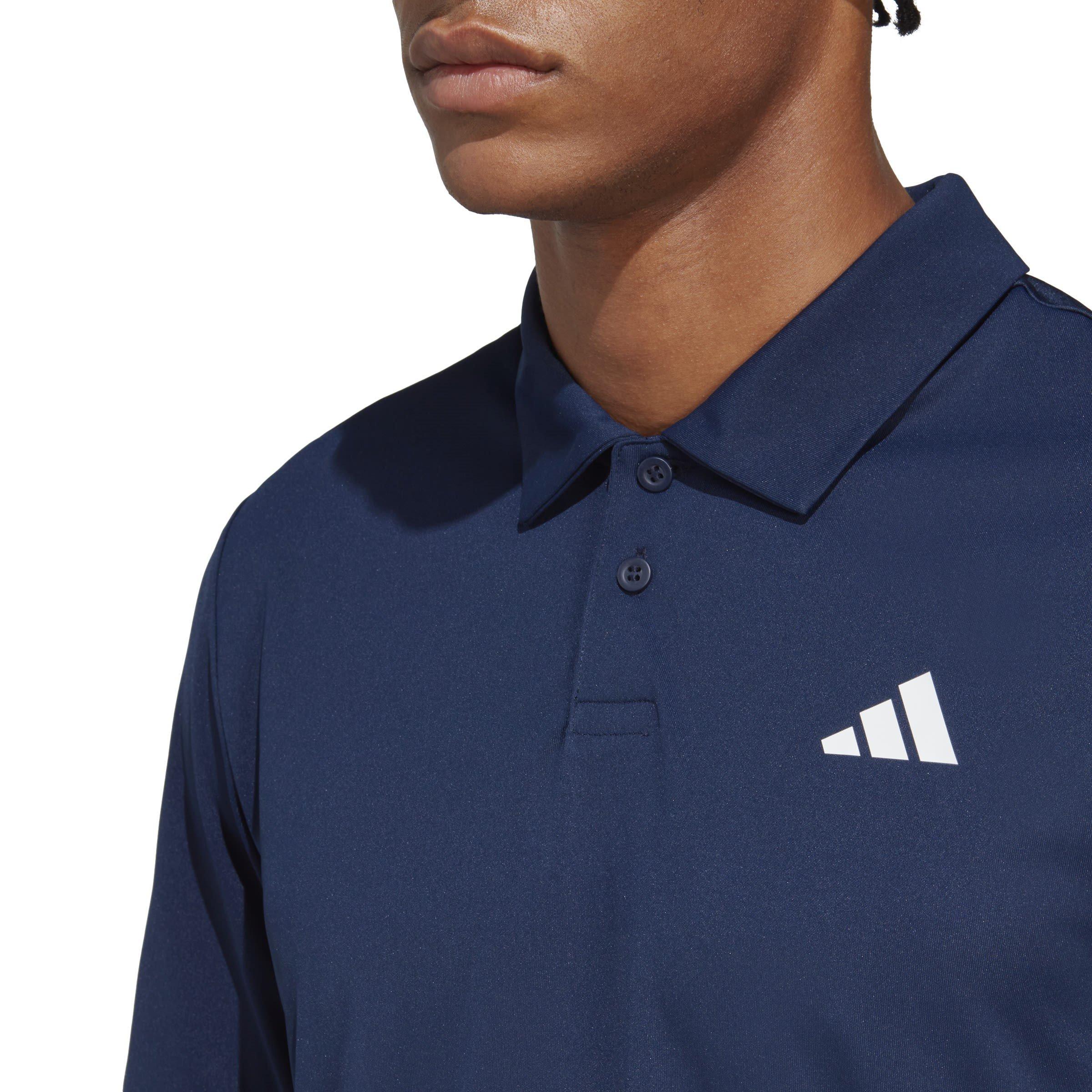 Collegiate Navy - adidas - Tennis Polo Shirt Mens - 5