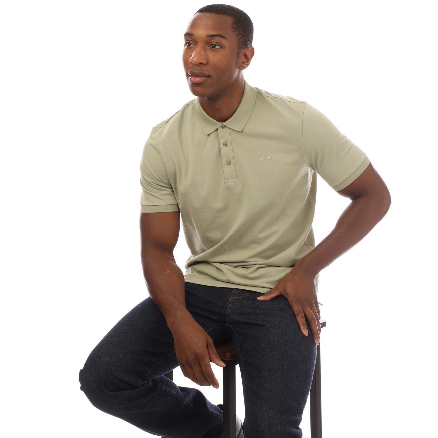 Green - Hugo - Donos222 Polo Shirt - 4