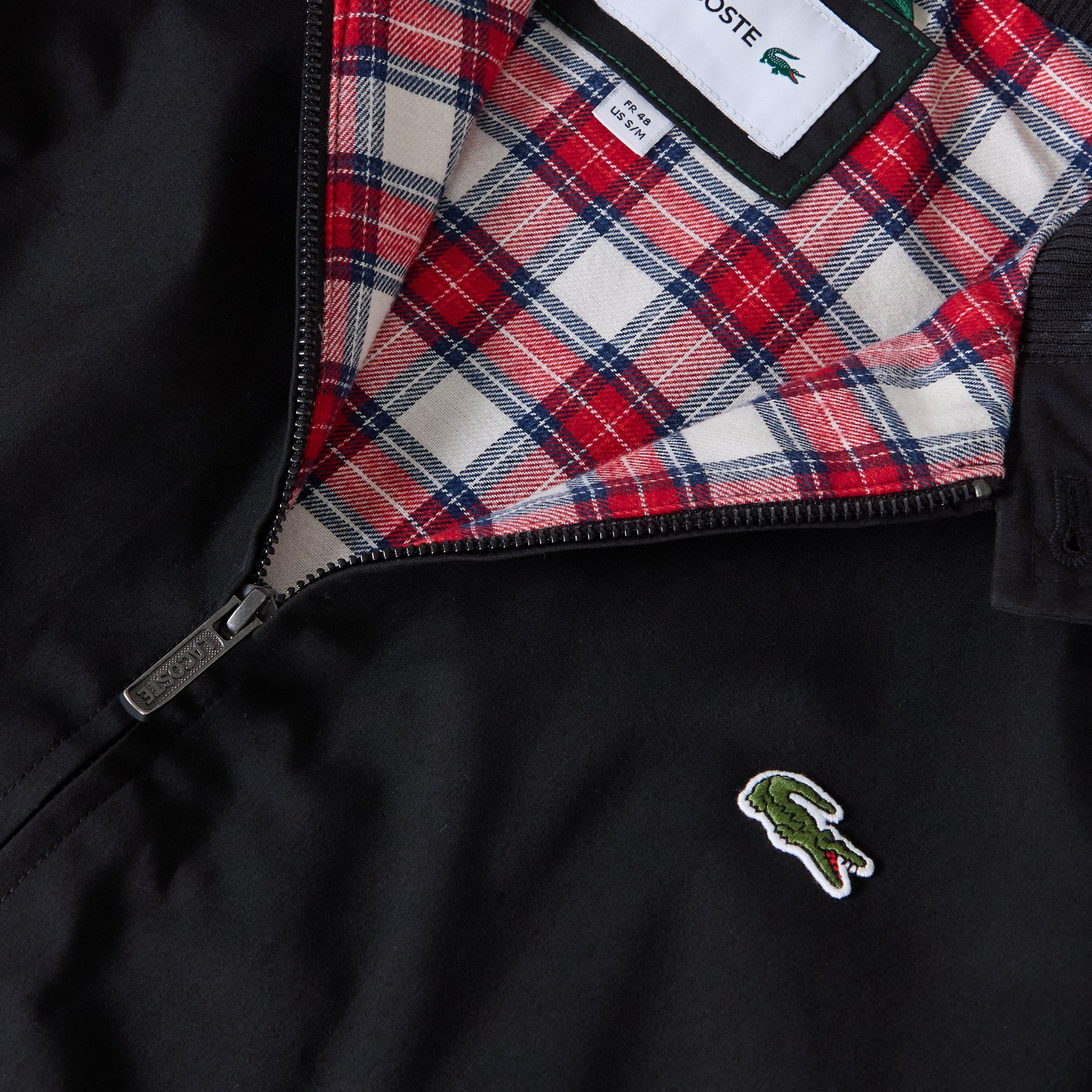 Sort - Lacoste - Lightweight Water-Repellent Twill Jacket - 3