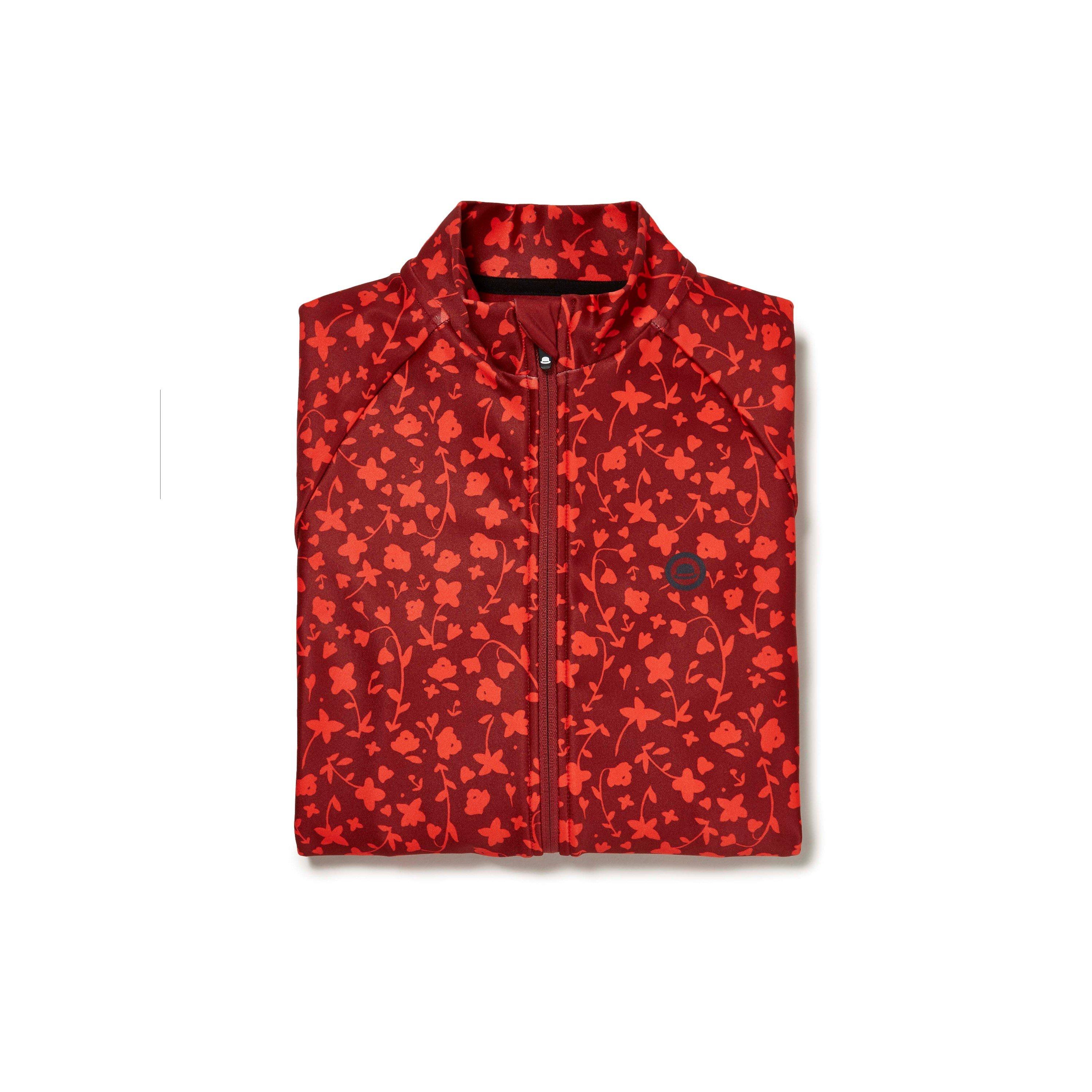 Warm Red - Chapeau - Ladies Rosa LS Thermal Jersey Pattern,  Warm Red - 5