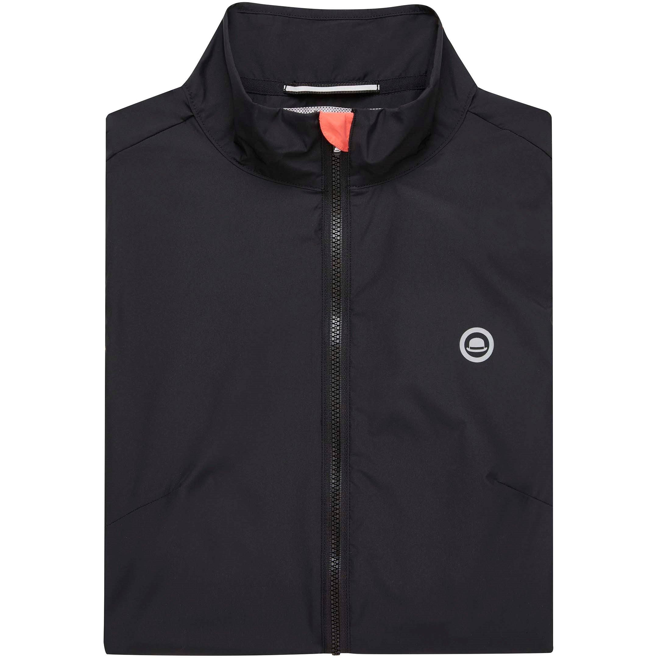 Black - Chapeau - Women's Club Windproof Water Resistant Packable Gilet - 4