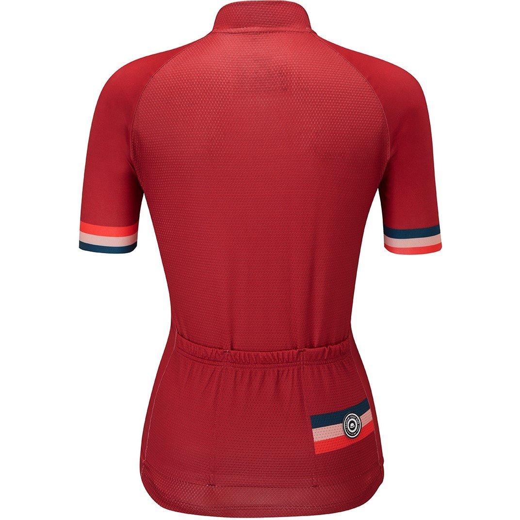 Carmine Red - Chapeau - Ladies Club Jersey Logo,  Carmine Red - 3