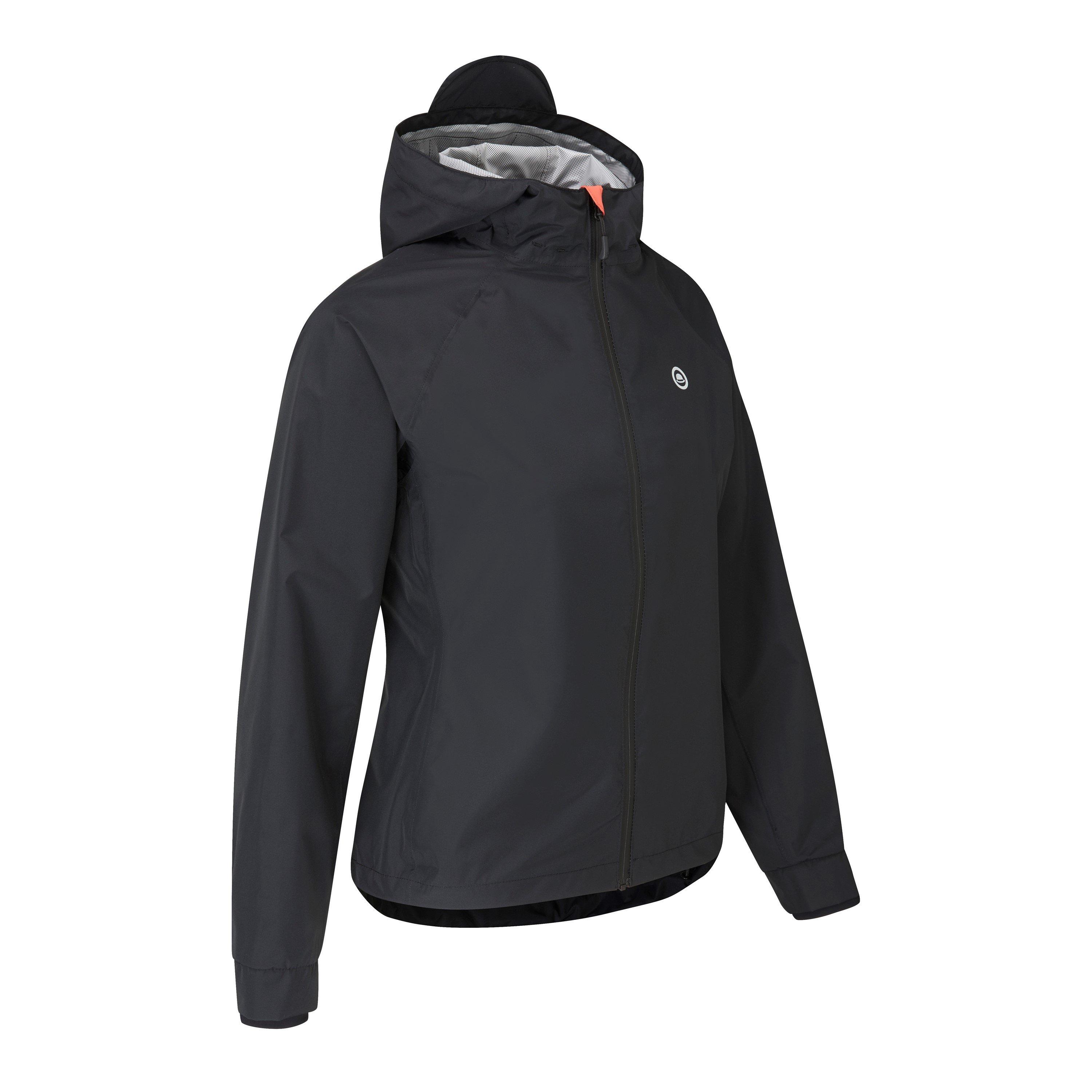 Black - Chapeau - Women's City Waterproof Packable Slim Fit Softshell Jacket - 2