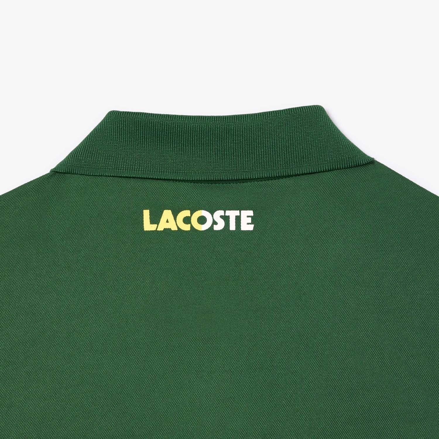 Green White - Lacoste - Regular-Fit Ultra Dry Piqu¿ Tennis Polo Shirt - 6