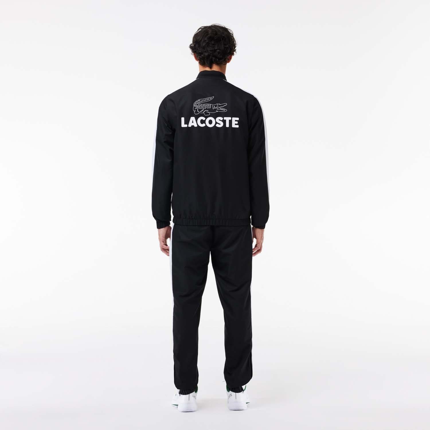 Black-White - Lacoste - Colourblock Tennis Tracksuit - 2