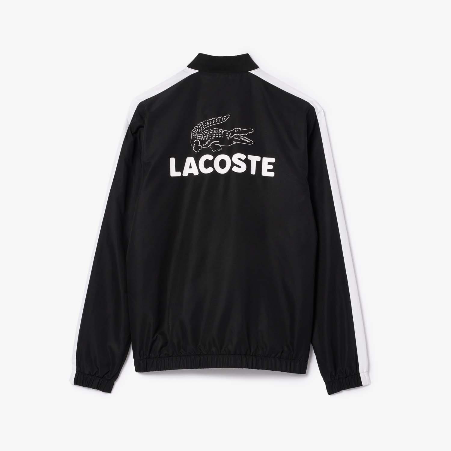 Black-White - Lacoste - Colourblock Tennis Tracksuit - 4