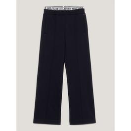 Tommy Hilfiger Monotype Tape Wide Leg Sweatpants Junior