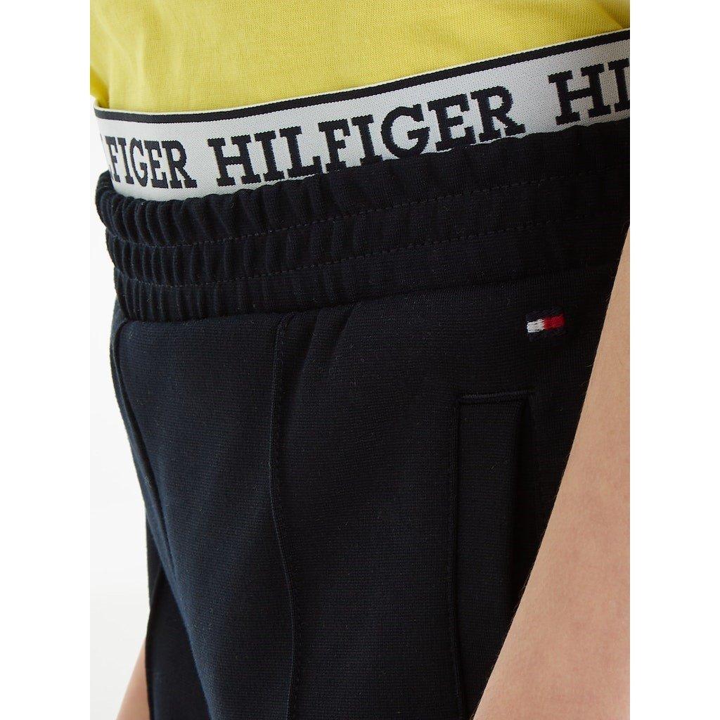 Desert Sky - Tommy Hilfiger - Monotype Tape Wide Leg Sweatpants Junior - 3