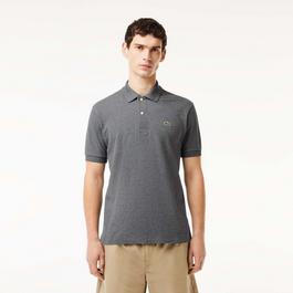 Lacoste Heathered Petit Piqu¿ Cotton Polo Shirt