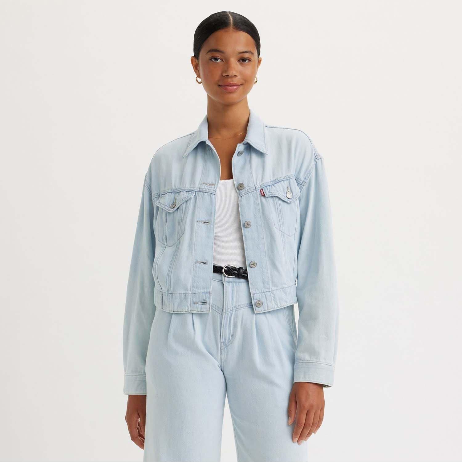 Light Blue - Levis - Lightweight Trucker Jacket - 1