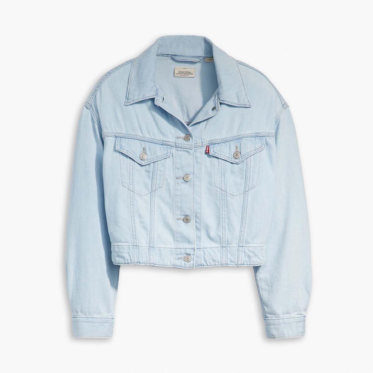 Light Blue - Levis - Lightweight Trucker Jacket - 3