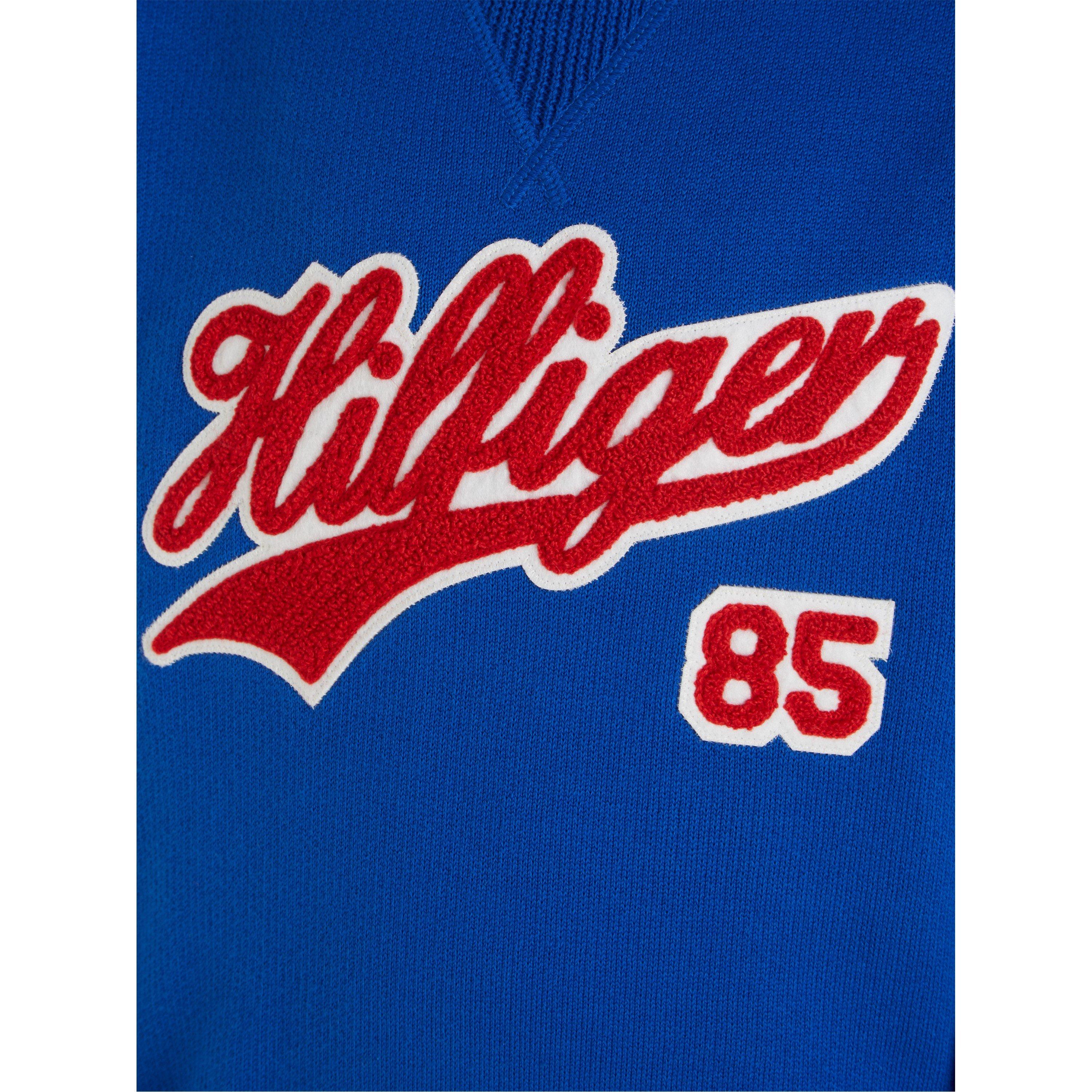 Ultra Blu - Tommy Hilfiger - Terry Knit Script Sweater Juniors - 5