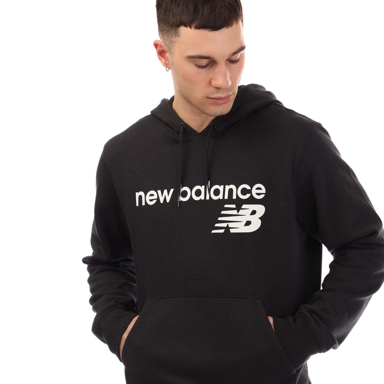 Black - New Balance - Classic Core Fleece Hoodie - 2