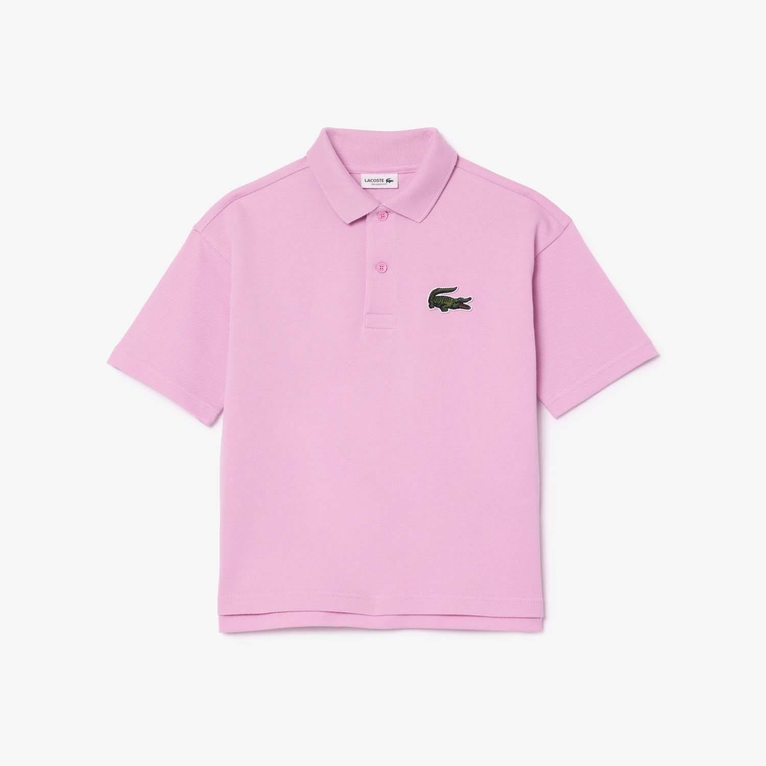Pink - Lacoste - Cotton Piqu¿ Polo Shirt - 3