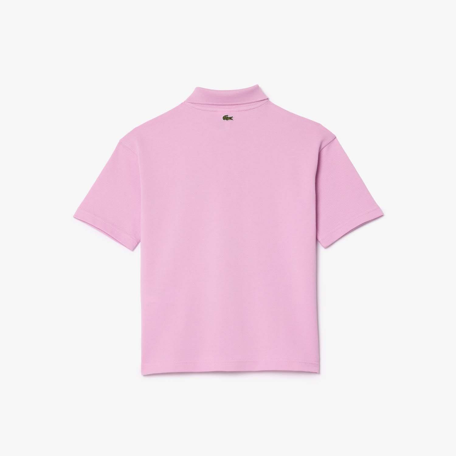 Pink - Lacoste - Cotton Piqu¿ Polo Shirt - 4