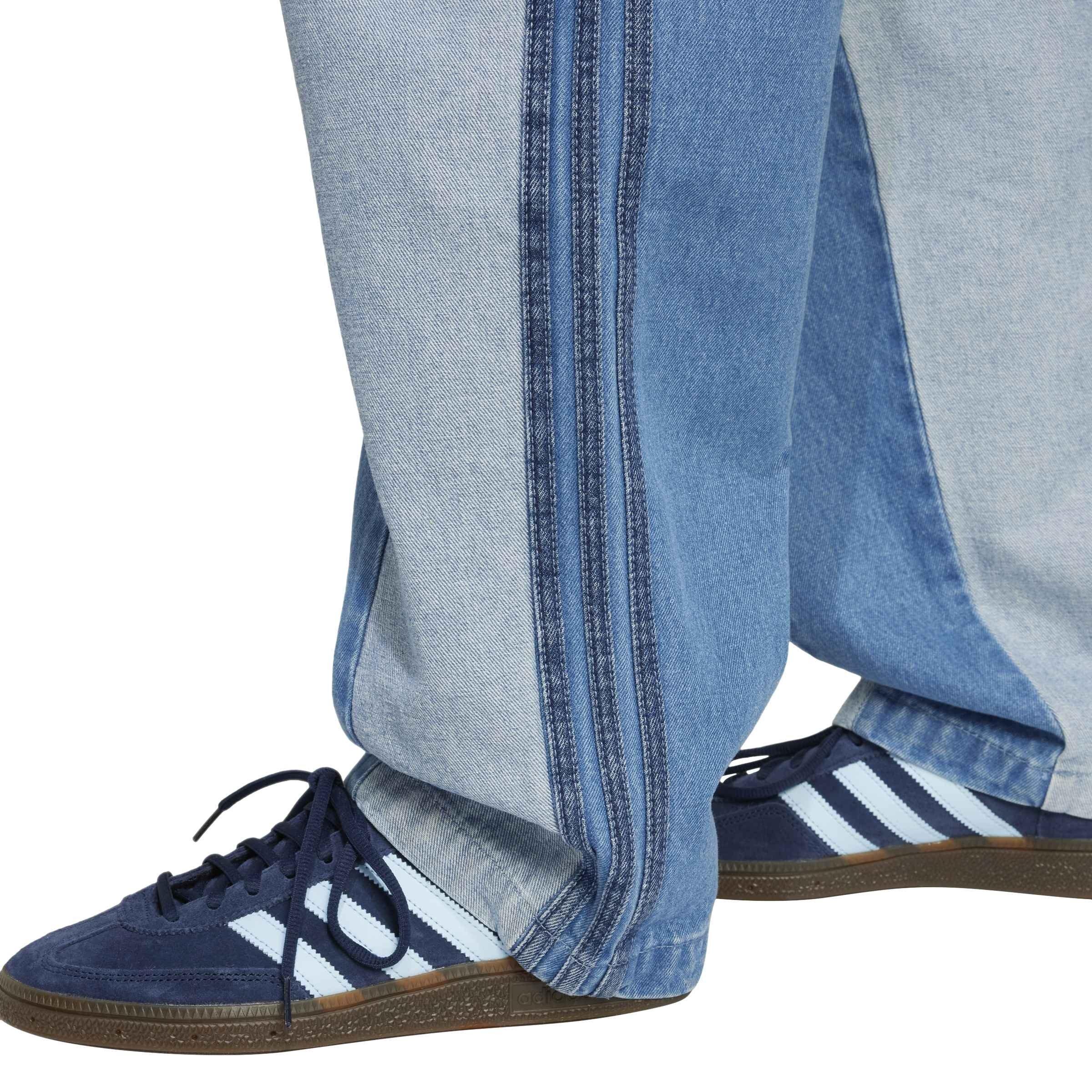 Blue - adidas Originals - Kseniaschnaider Patchwork Straight Leg Jeans - 5