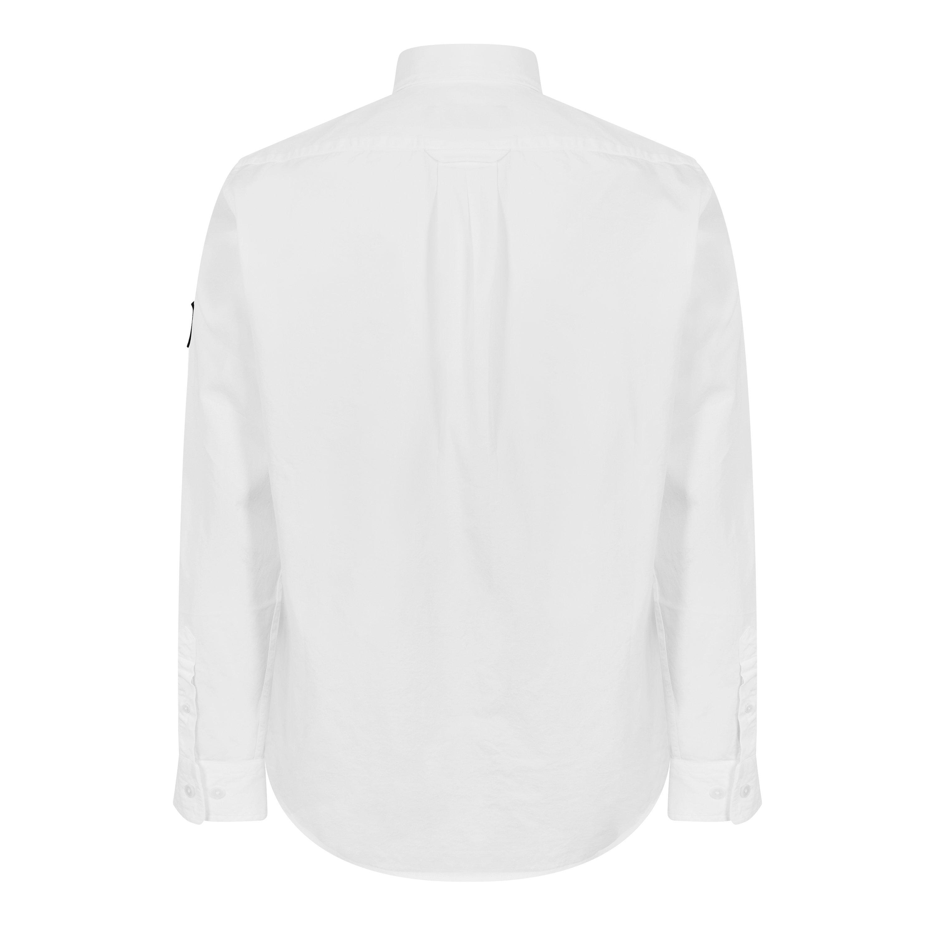 White - Belstaff - Garment Dye Cotton Scale Shirt - 2