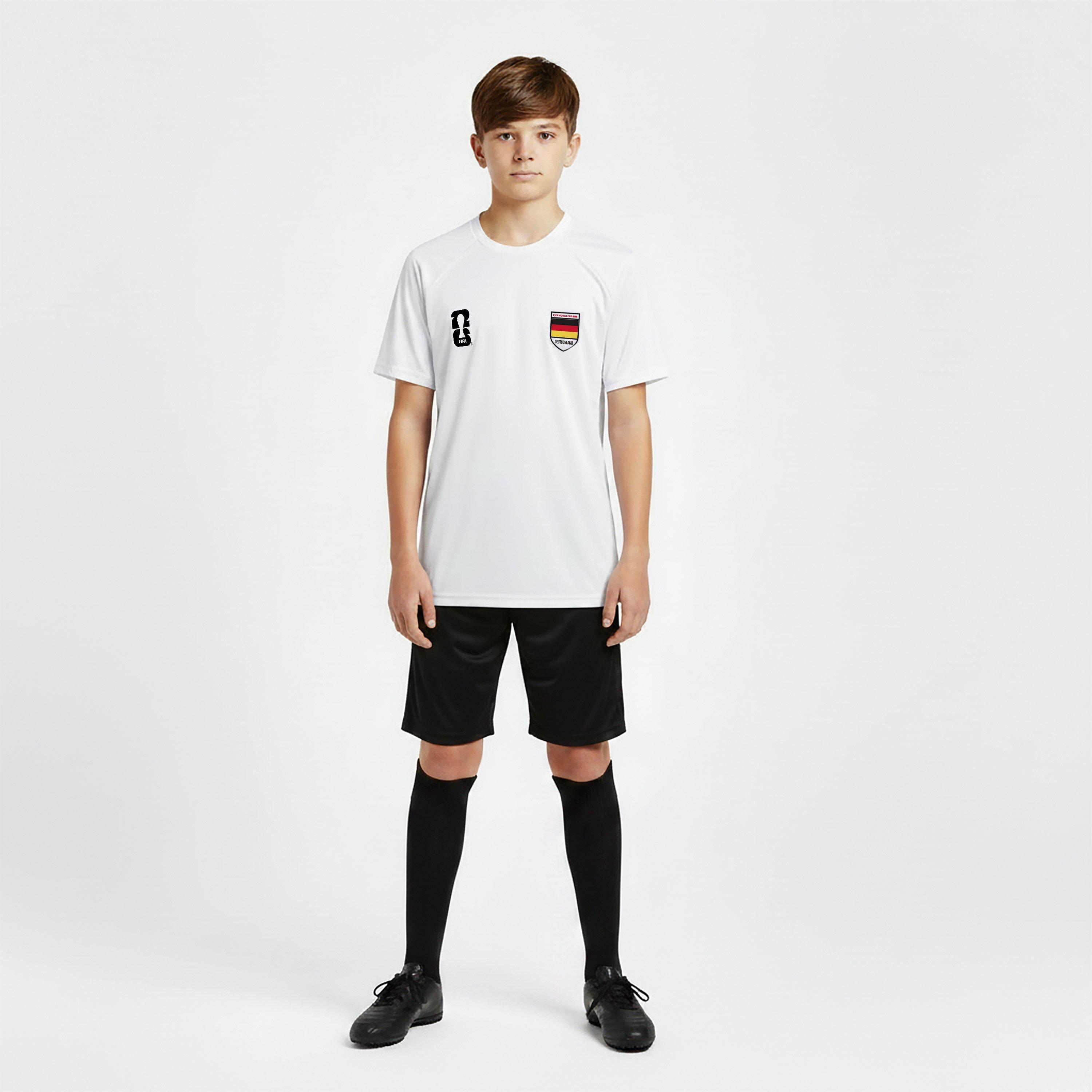 White - FIFA - Kids Germany FIFA World Cup 2026™ Short Sleeve T-Shirt - 3