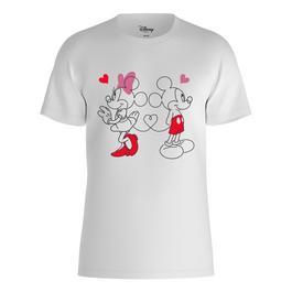 Disney Minnie and Mickey Mouse Love T Shirt