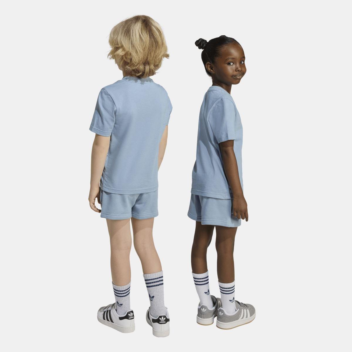 Blue - adidas Originals - Shorts & T-Shirt Set - 9