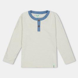 Lilly and Sid Stripe Henley In99