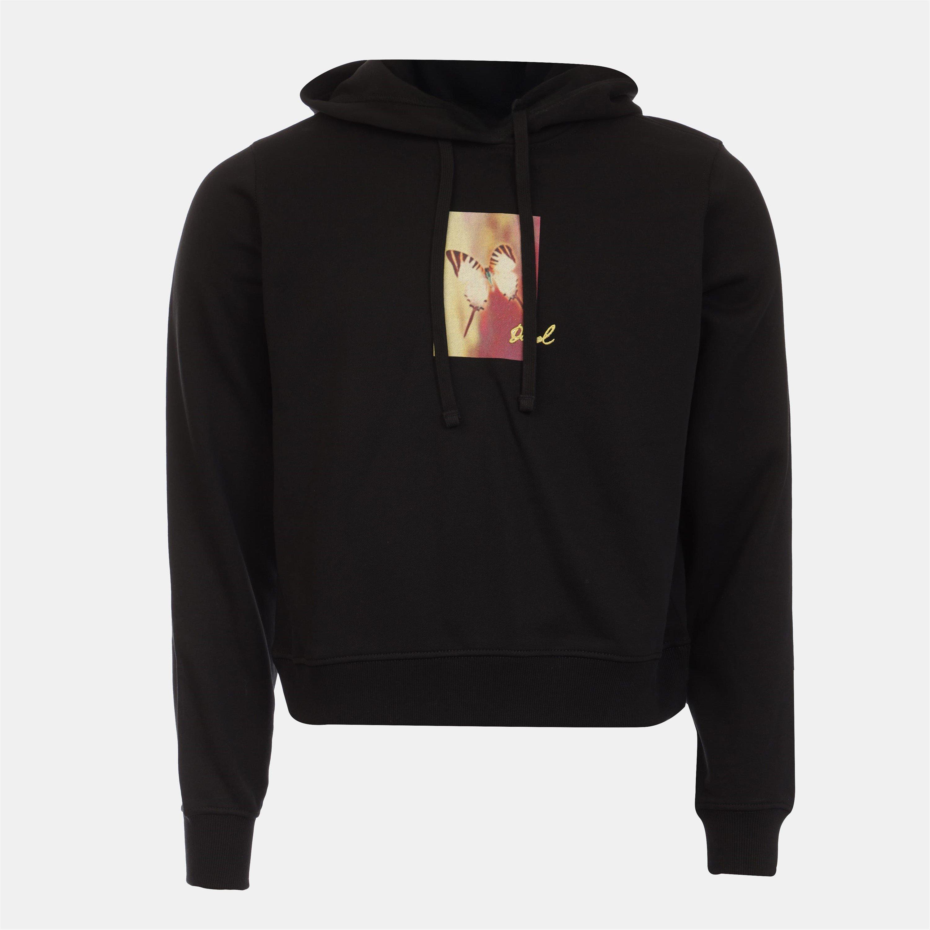 Black - Diesel - F-Reggy Hooded Sweatshirt - 1