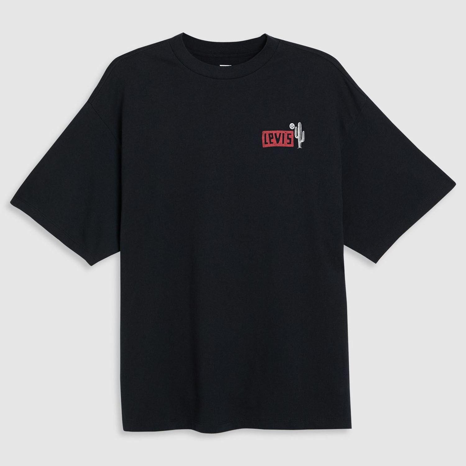 Blue - Levis - Graphic Short Stack T-Shirt - 1