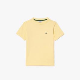 Lacoste Plain Cotton Jersey T Shirt