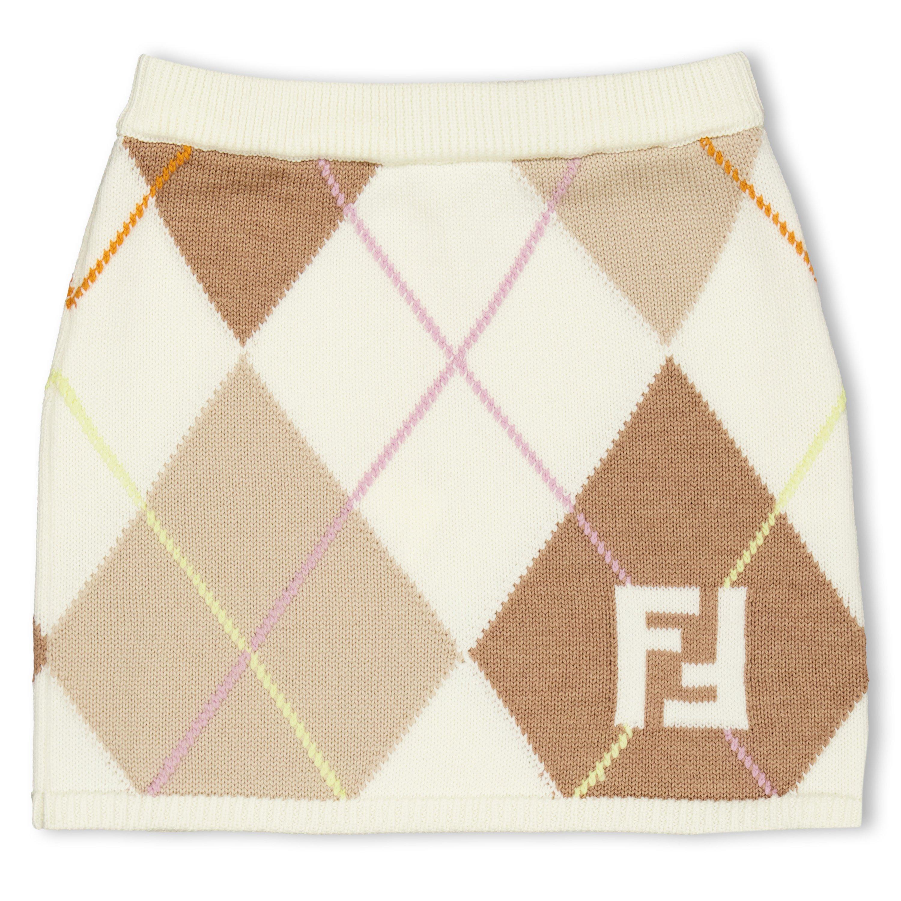Linen F1P2N - Fendi - Fendi Knt Skirt Jn63 - 1