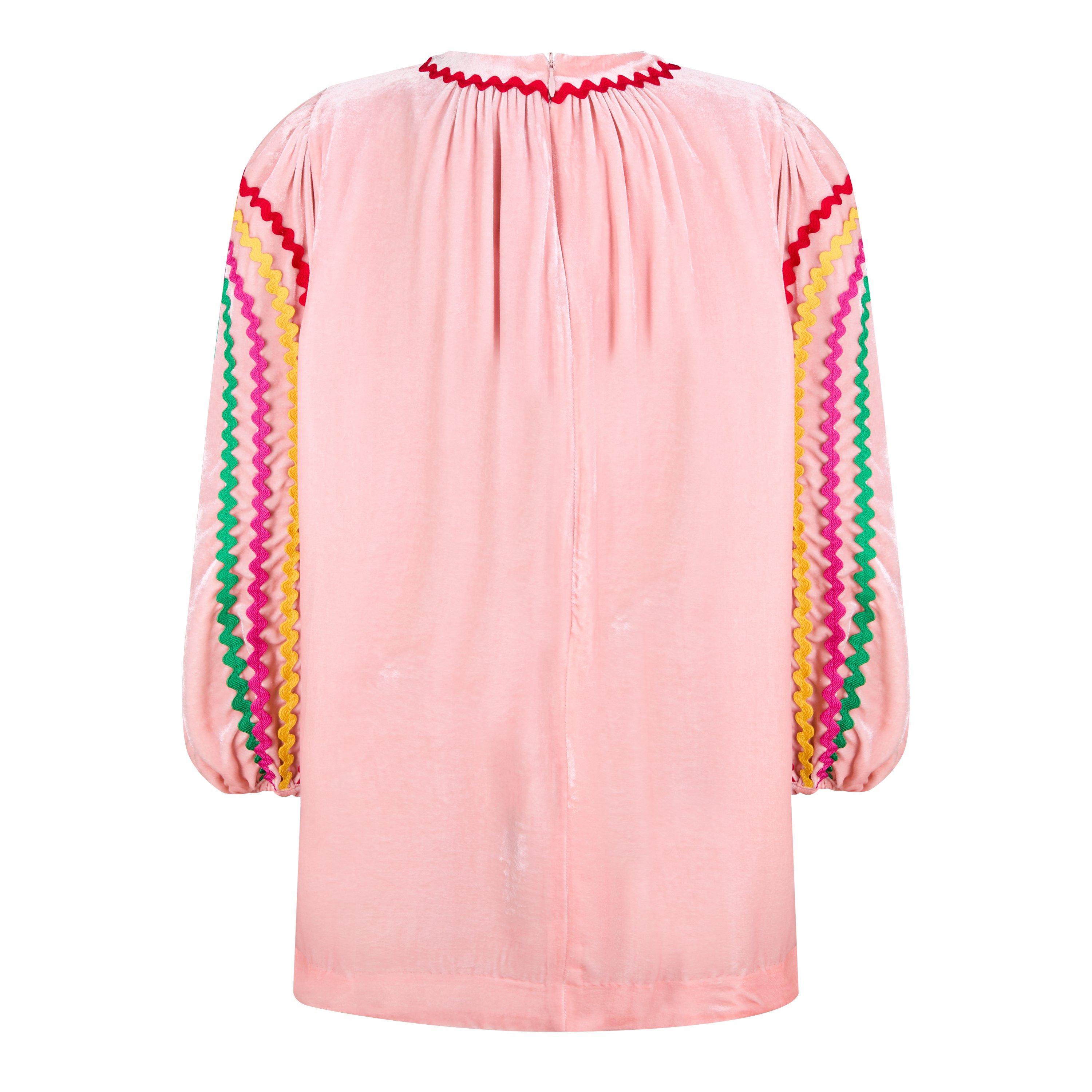 Pink - Stella McCartney - Kids' Rainbow Ribbon Mini Dress - 2