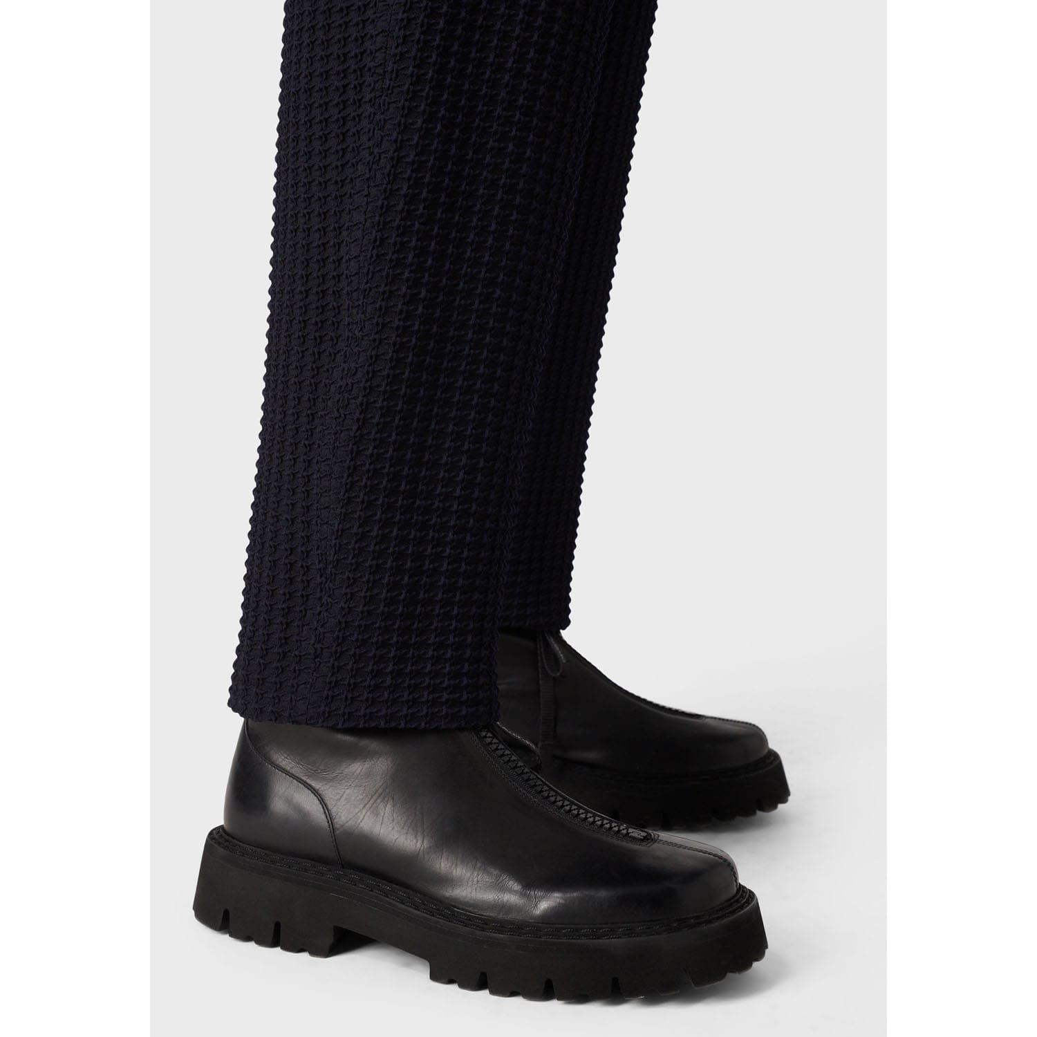 Navy - Emporio Armani - Trousers - 6