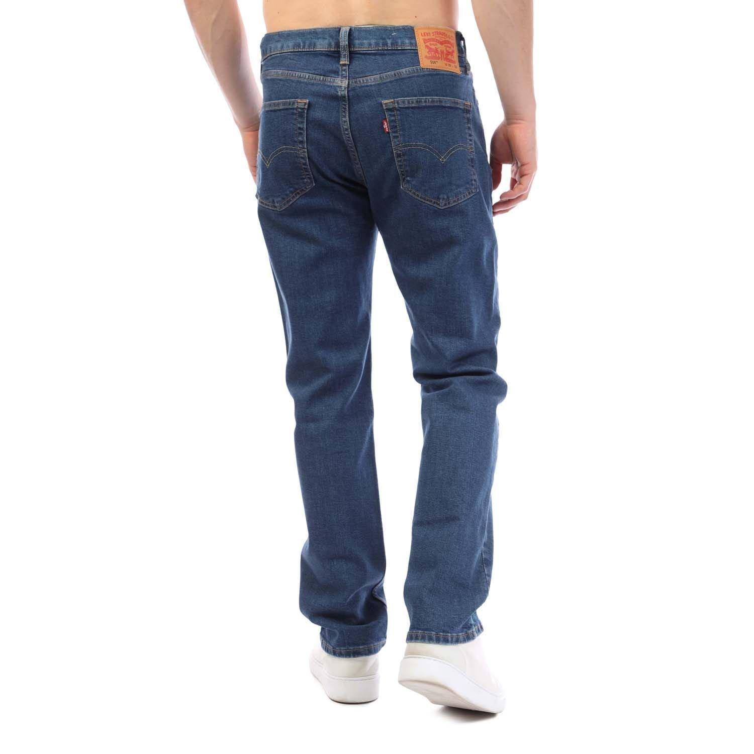 Blue - Levis - 514 Slim Straight Jeans - 3