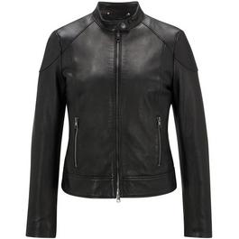 Boss C_Saflima Leather Jacket