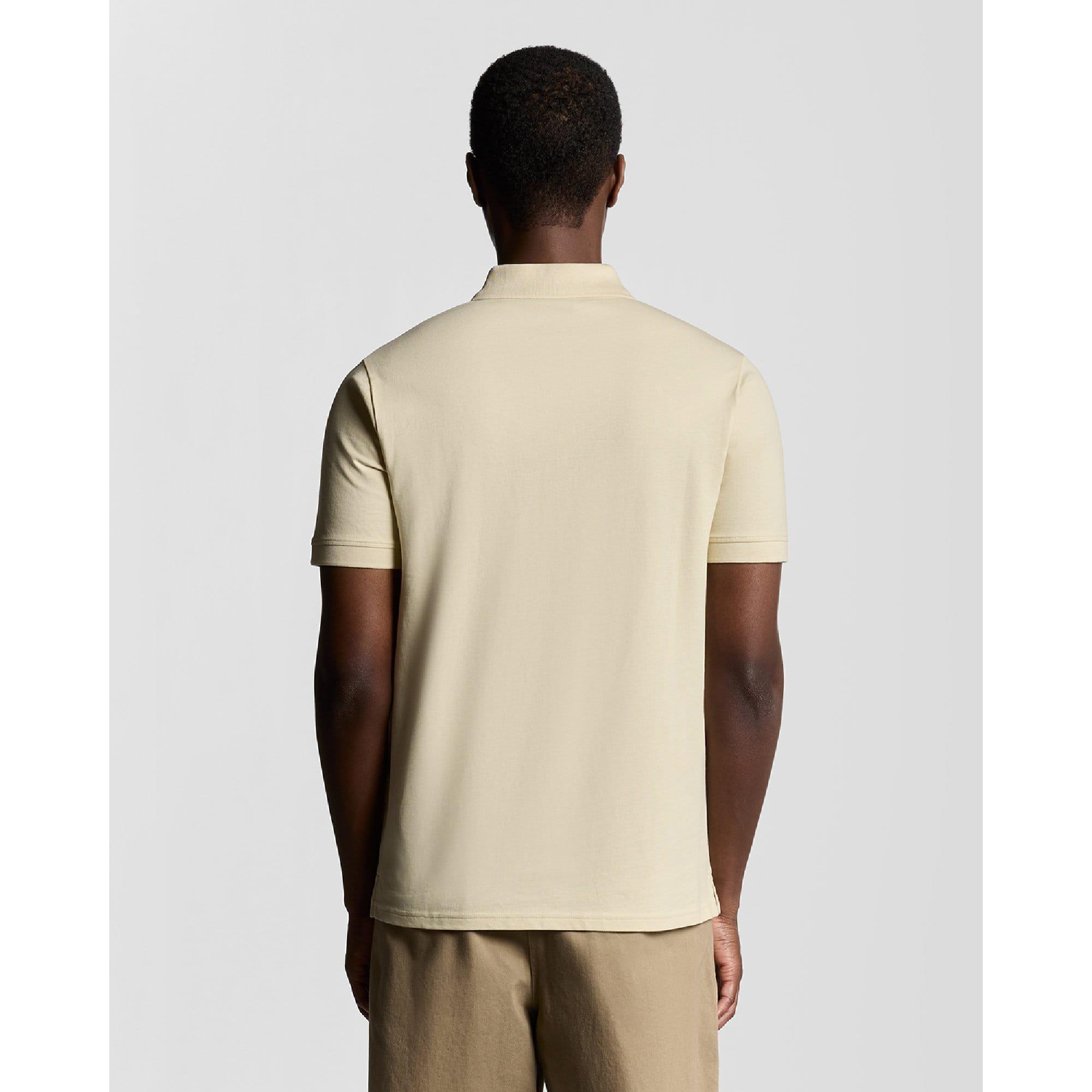 Beige - Lyle and Scott - Superfine Polo Shirt - 4