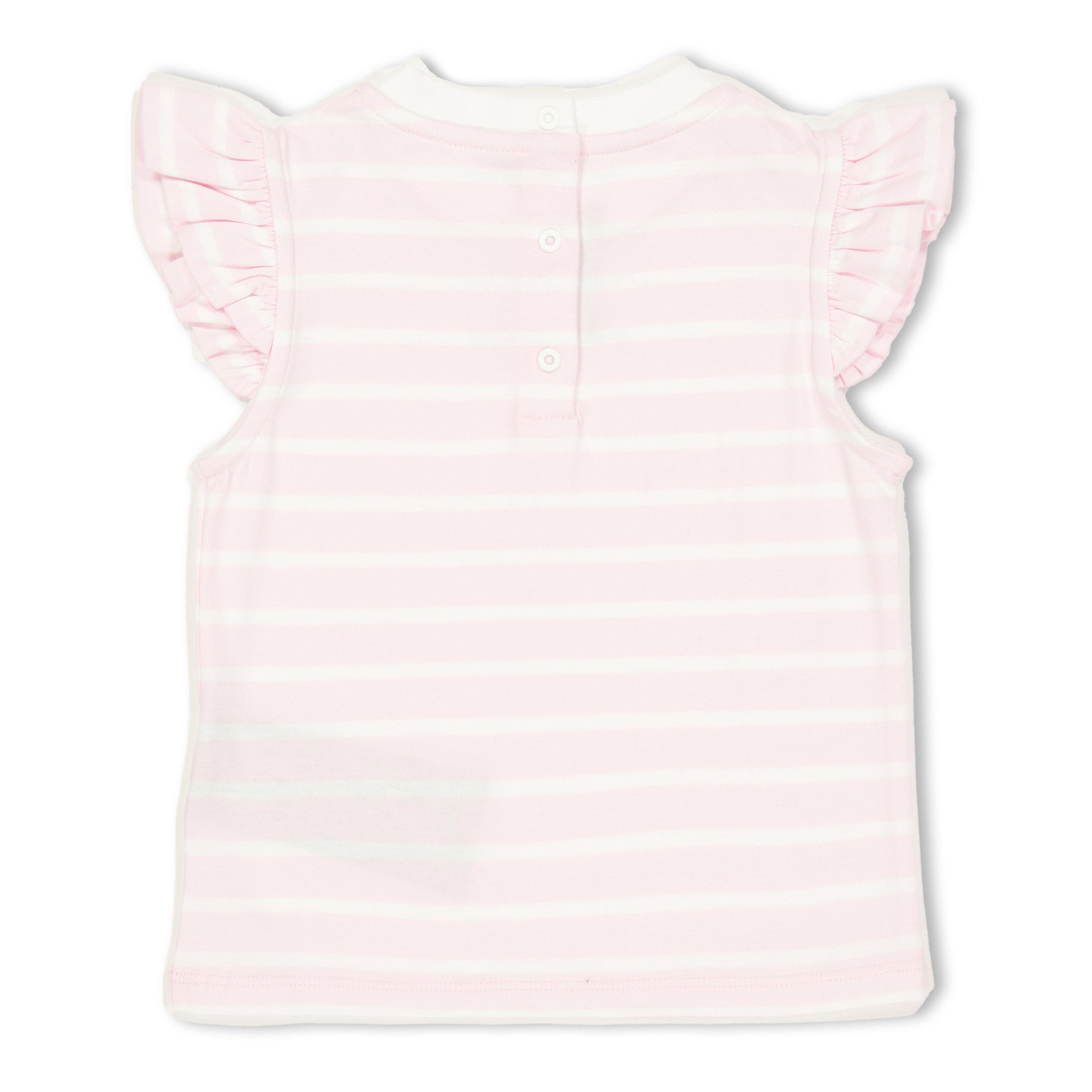 Wht Pink 51EBC - Balmain - Balmain Frill Tee In61 - 2