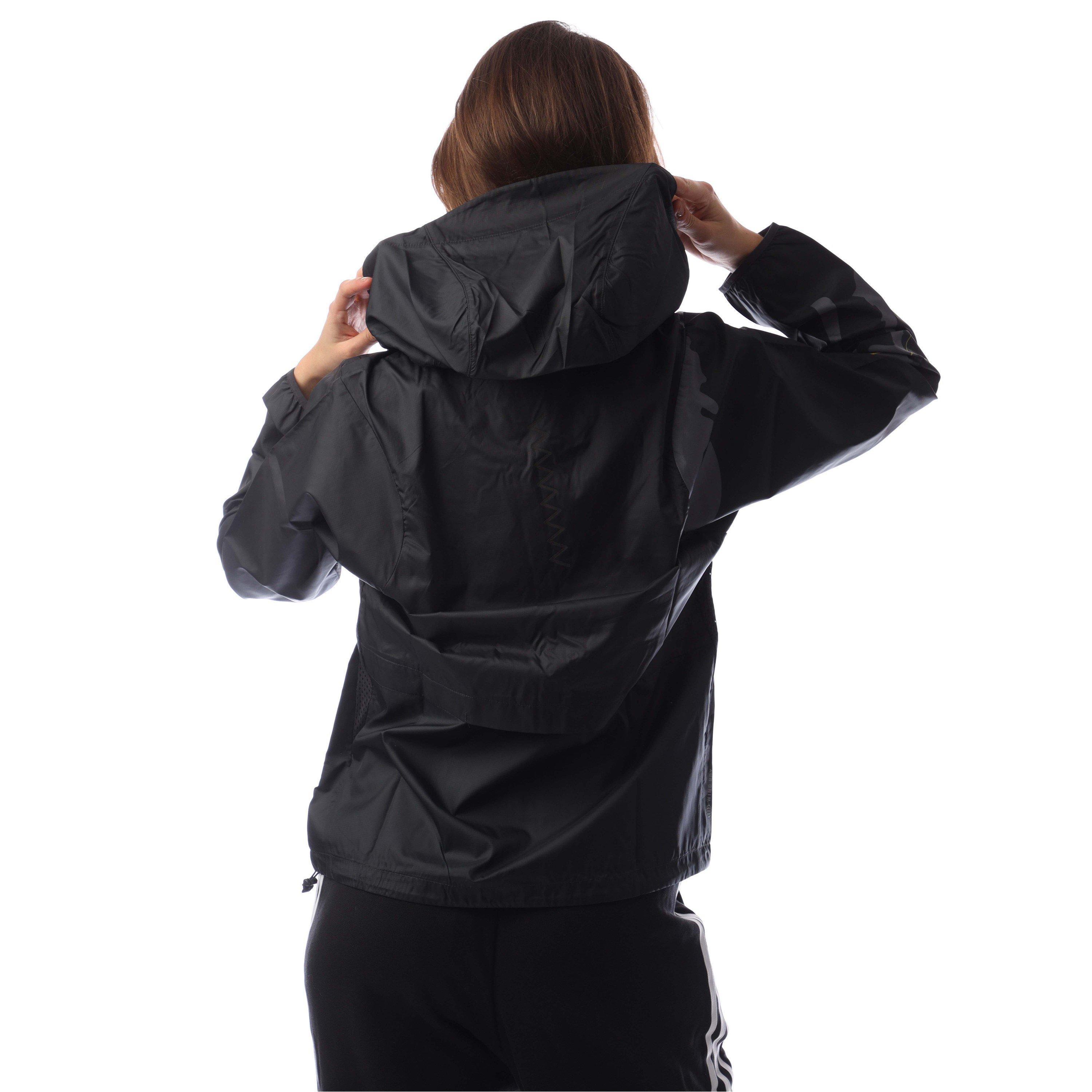 Grey - adidas - Thebe Magugu Fast Running Jacket - 3