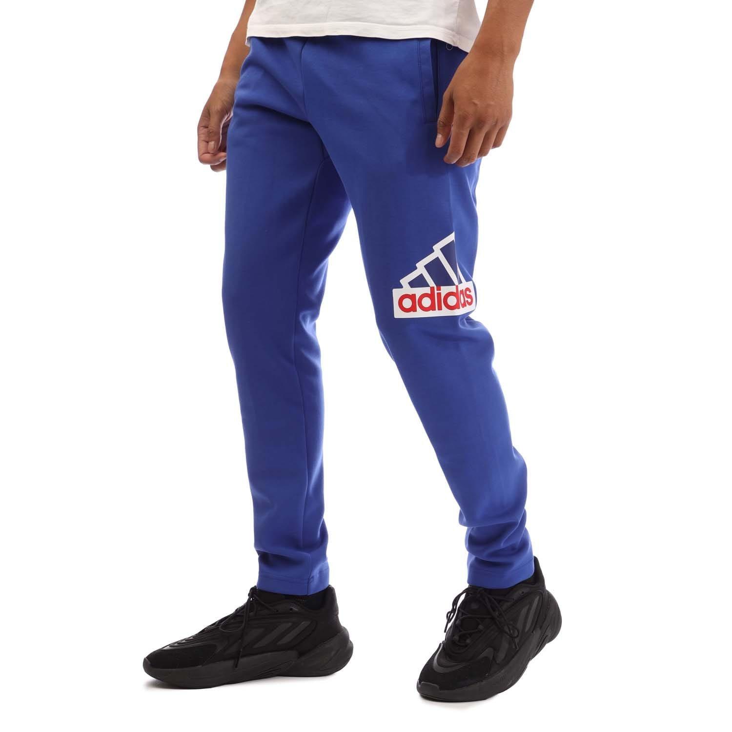 Blue - adidas - Future Icons Badge of Sport Joggers - 2