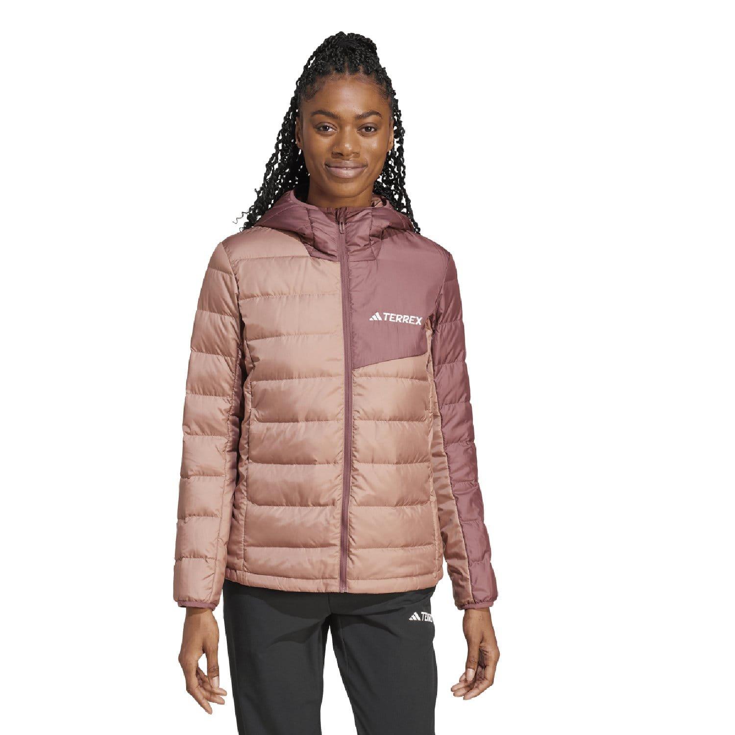 Beige - adidas - Terrex Multi Light Down Hooded Jacket - 1