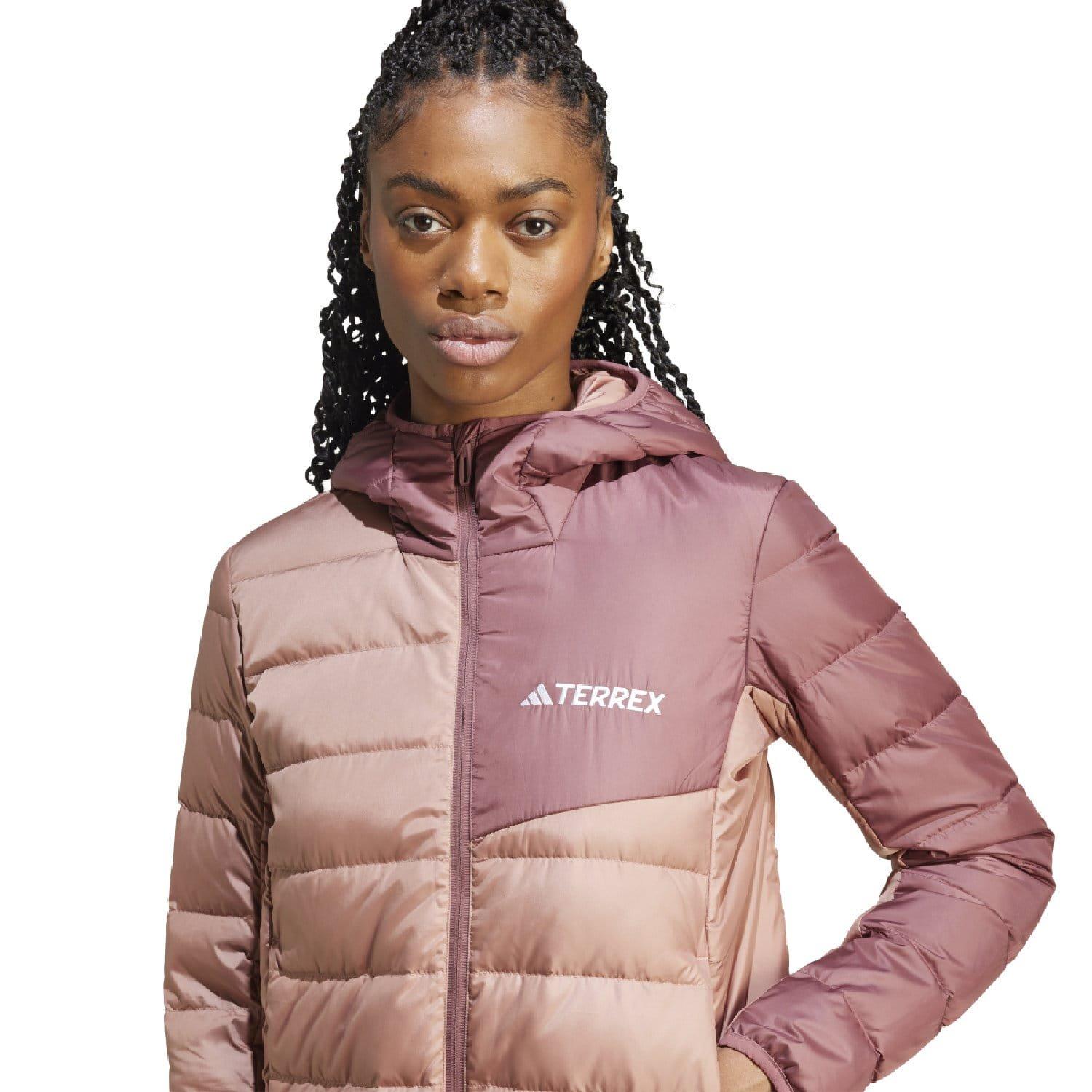 Beige - adidas - Terrex Multi Light Down Hooded Jacket - 2